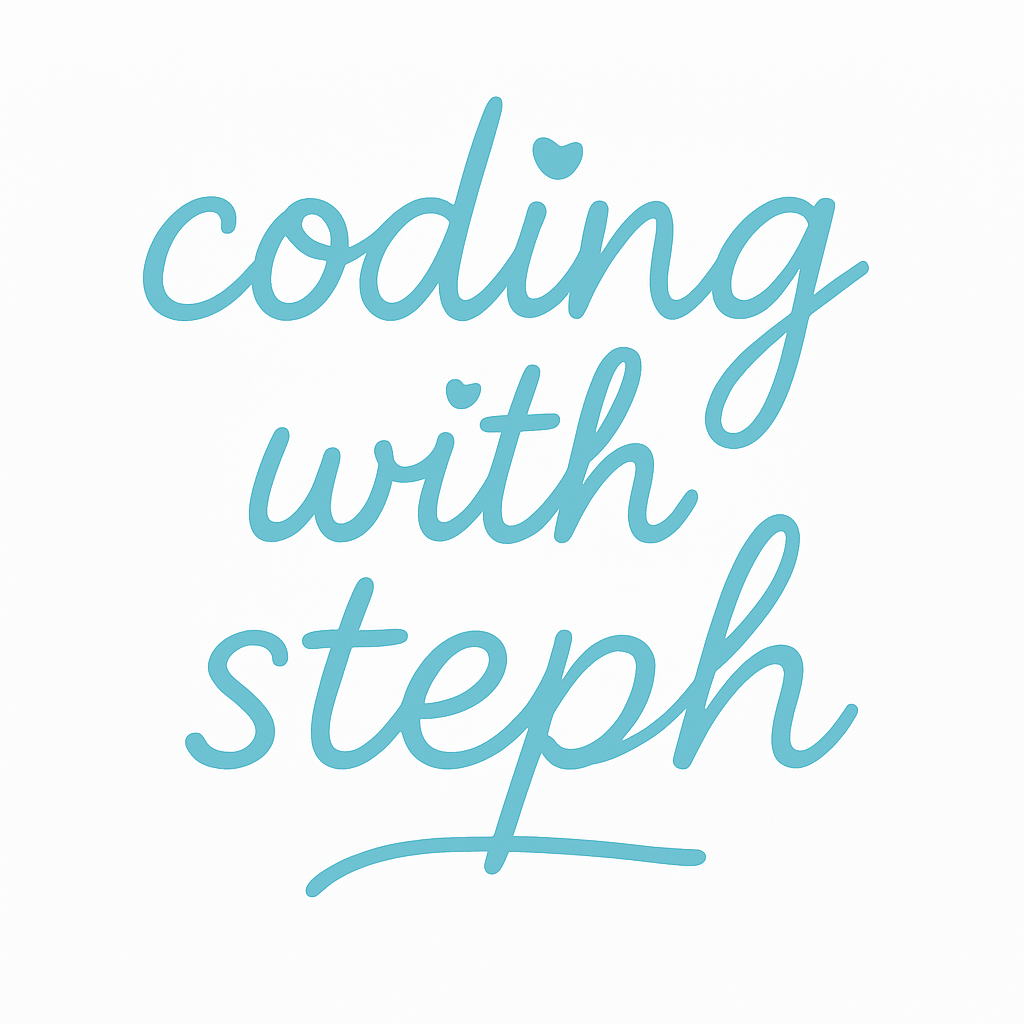 Coding with Steph logo